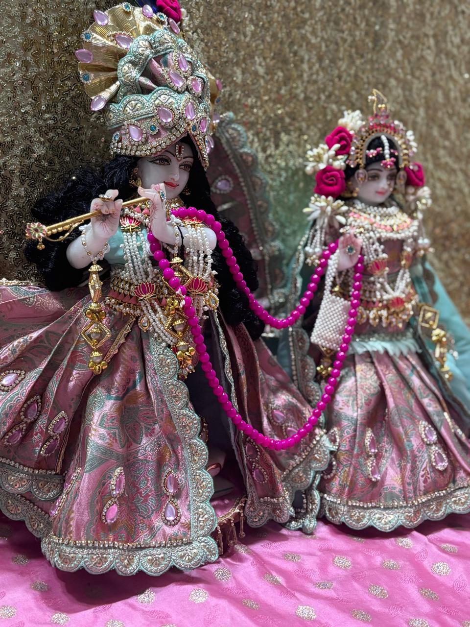 🌟 Radha Krishna (Pink colour)