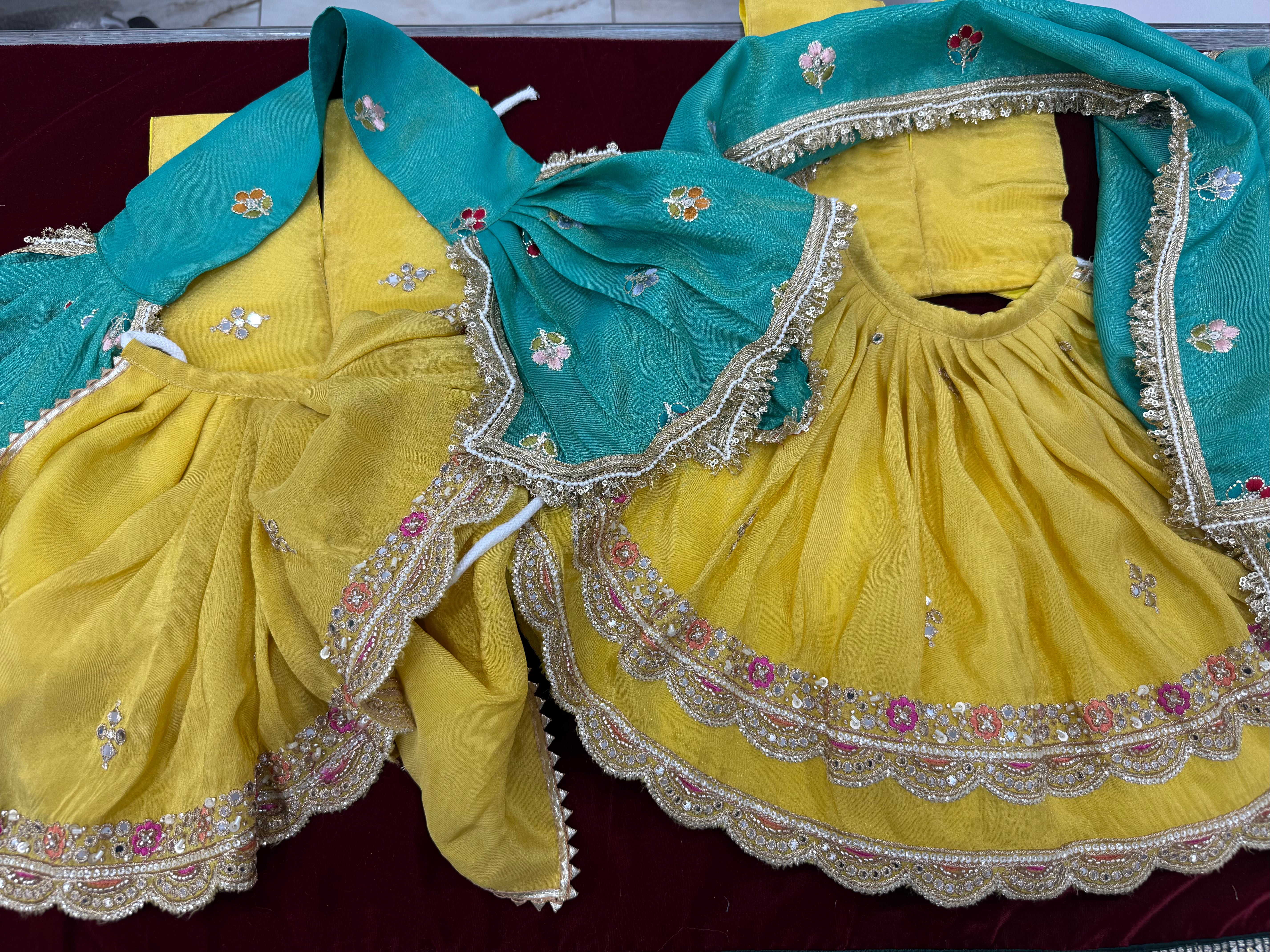 🌟 Gauri Shankar (Yellow & Teal)
