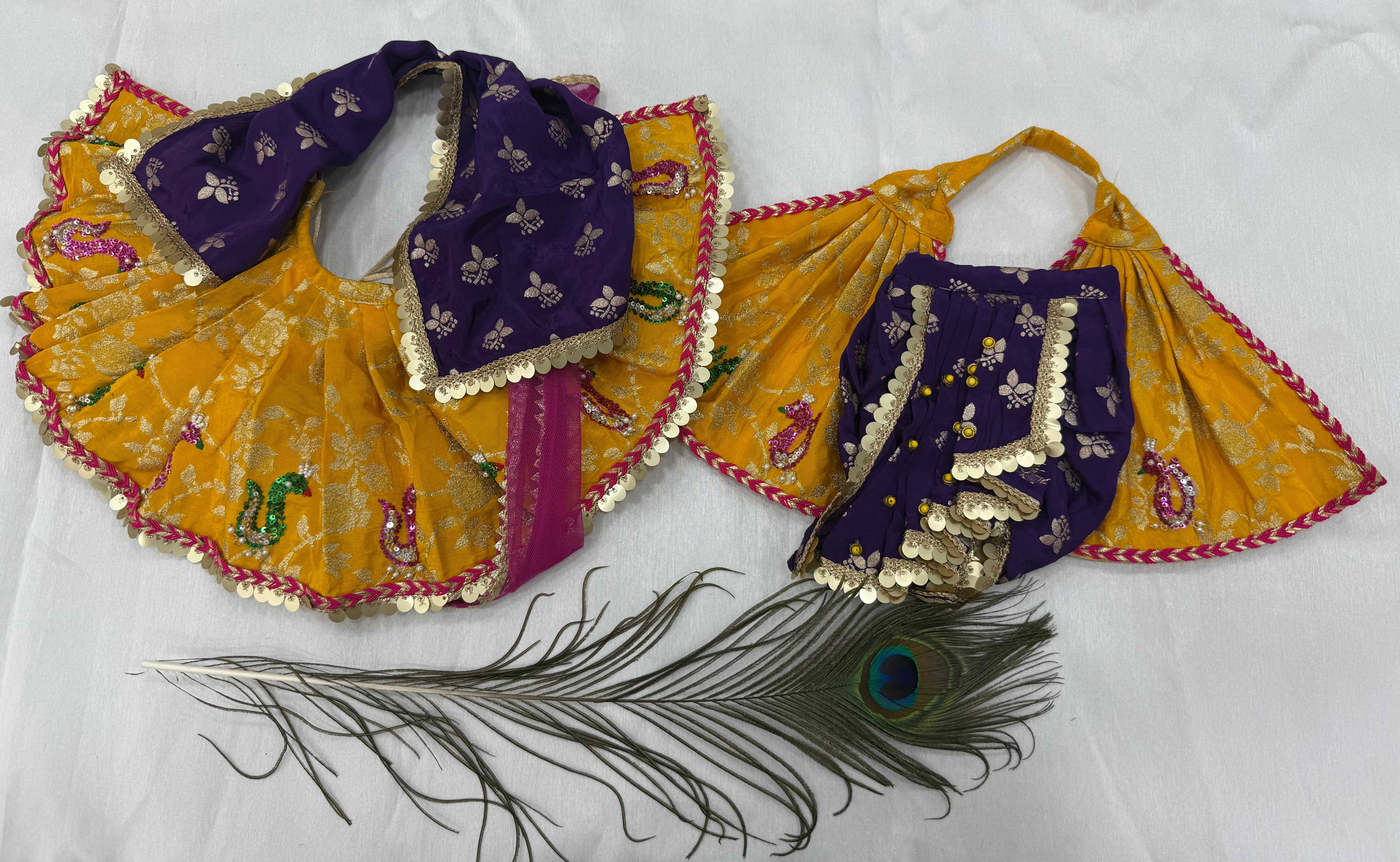 🌟 Gauri Shankar (Dark Blue & Yellow)
