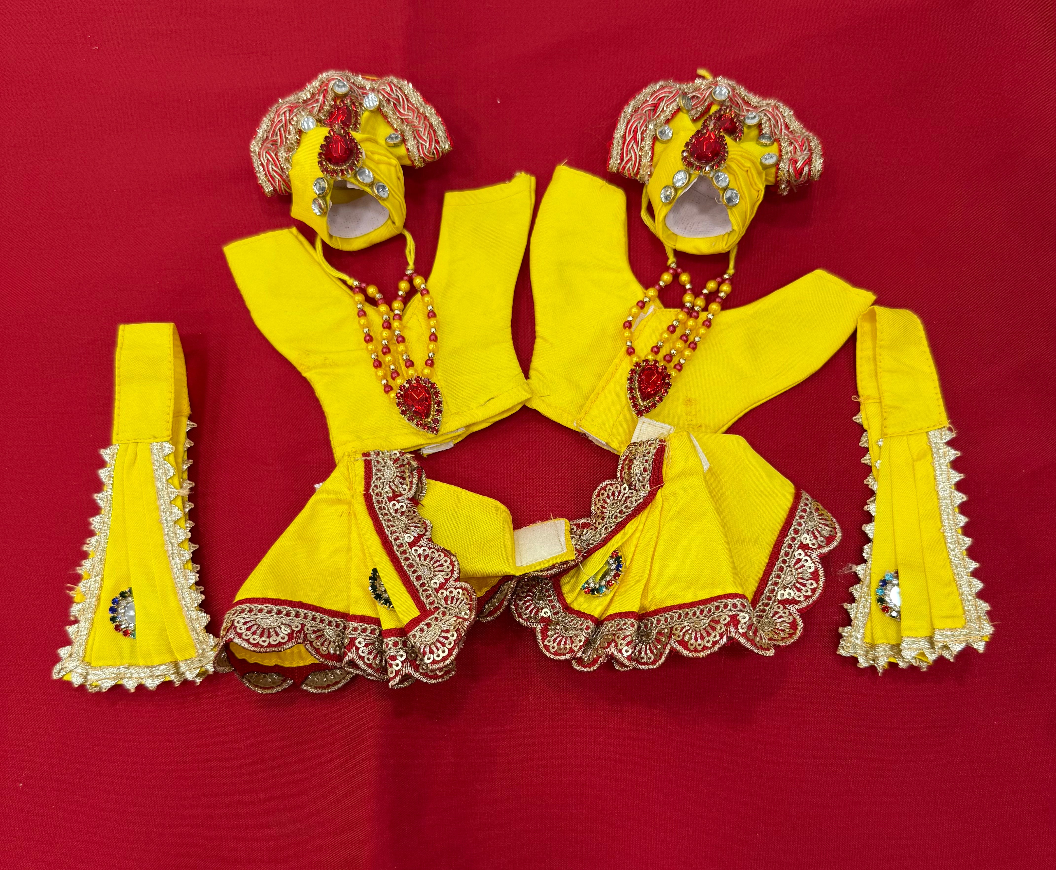 🌟 Gaur Nitai Ji (Yellow)