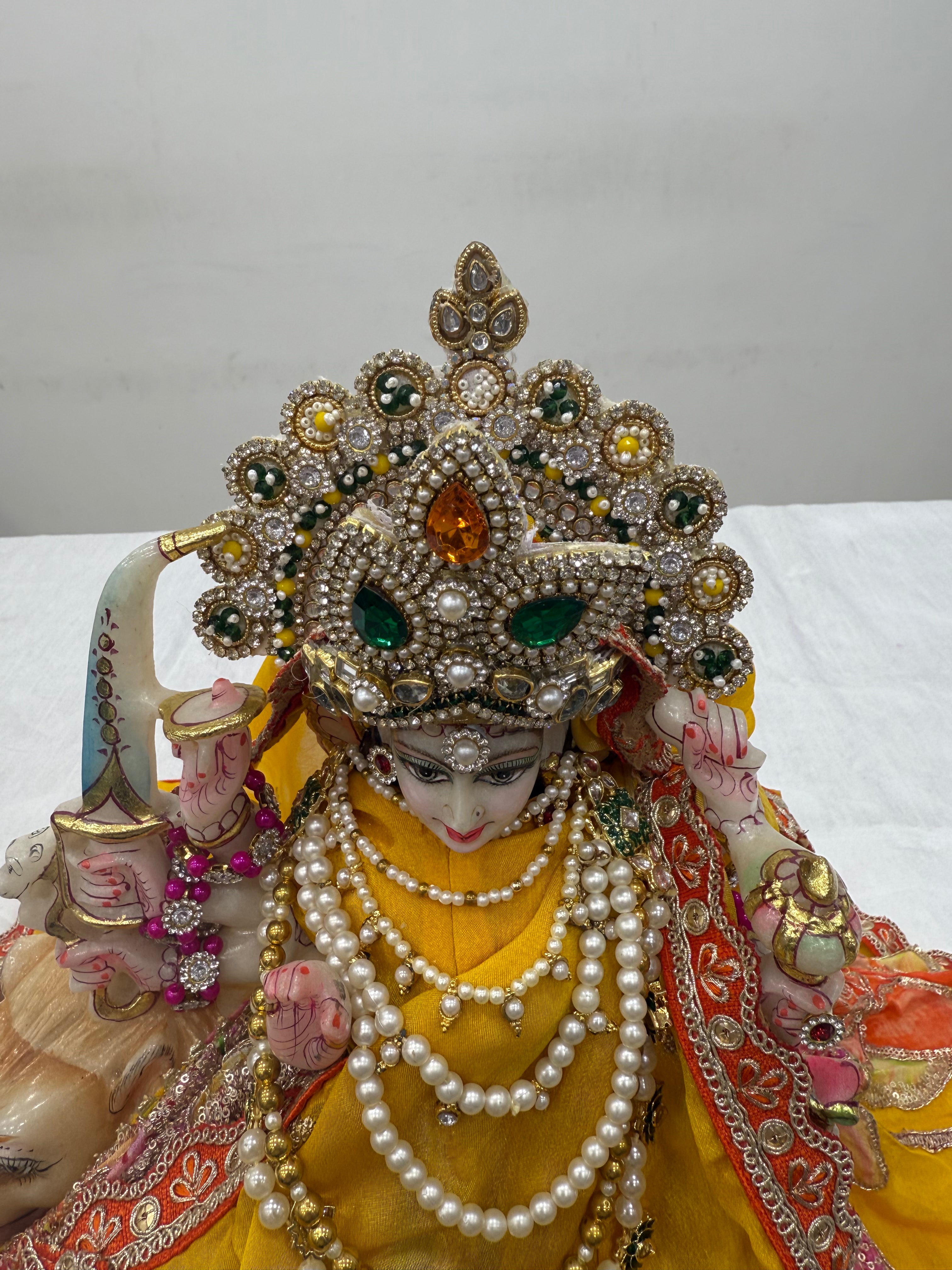 🌟 Mata Rani (yellow with orange outline)