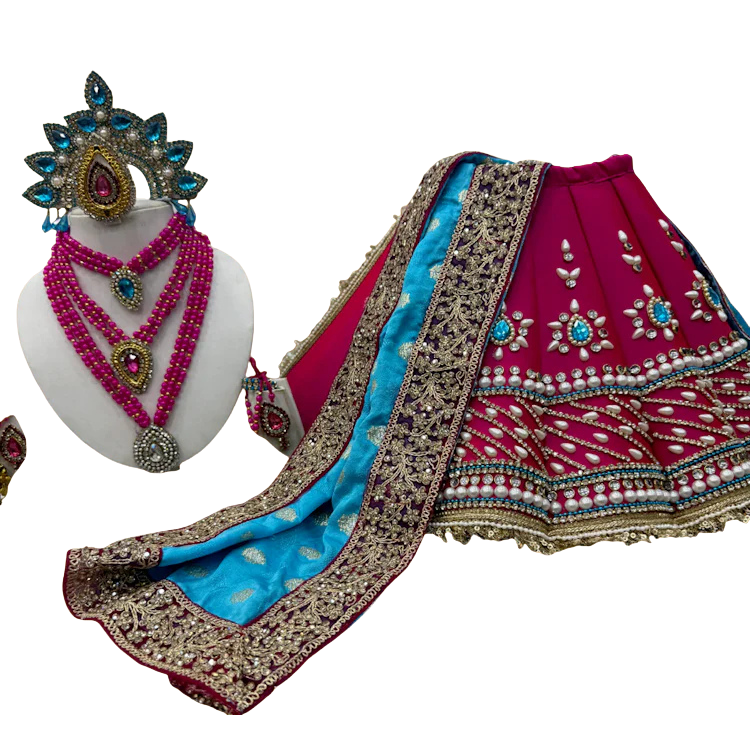 🌟 Gauri Shankar (Sky Blue & Magenta)