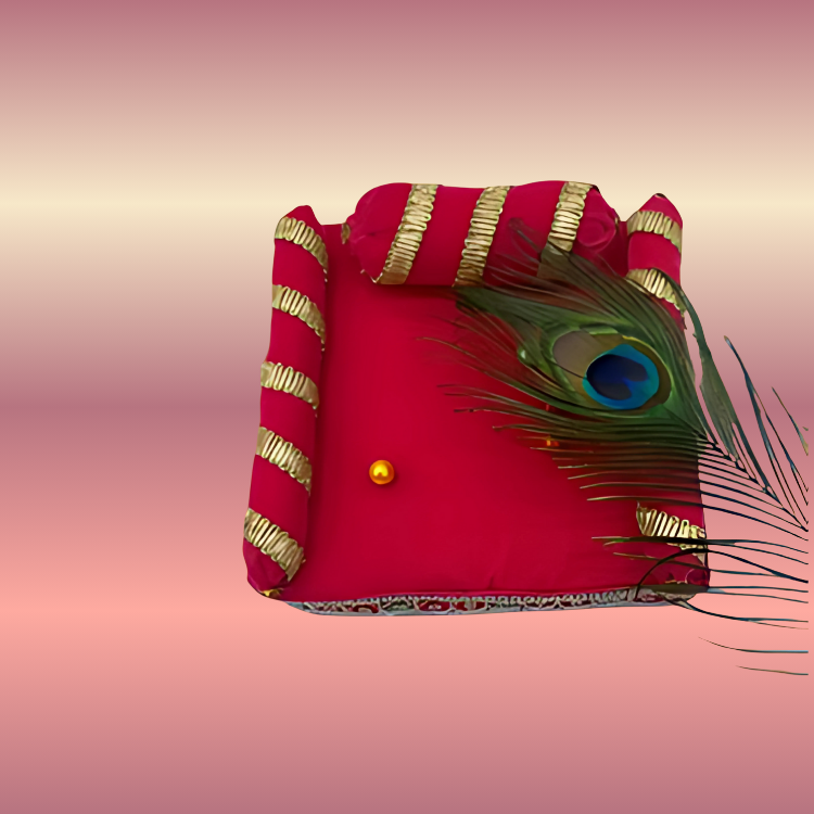 Laddu Gopal Singhasan – Lotus Velvet Design