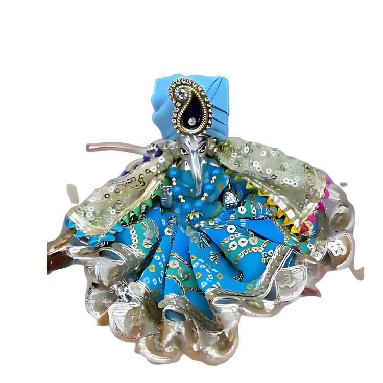 🌟 Ganesh ji (light blue)
