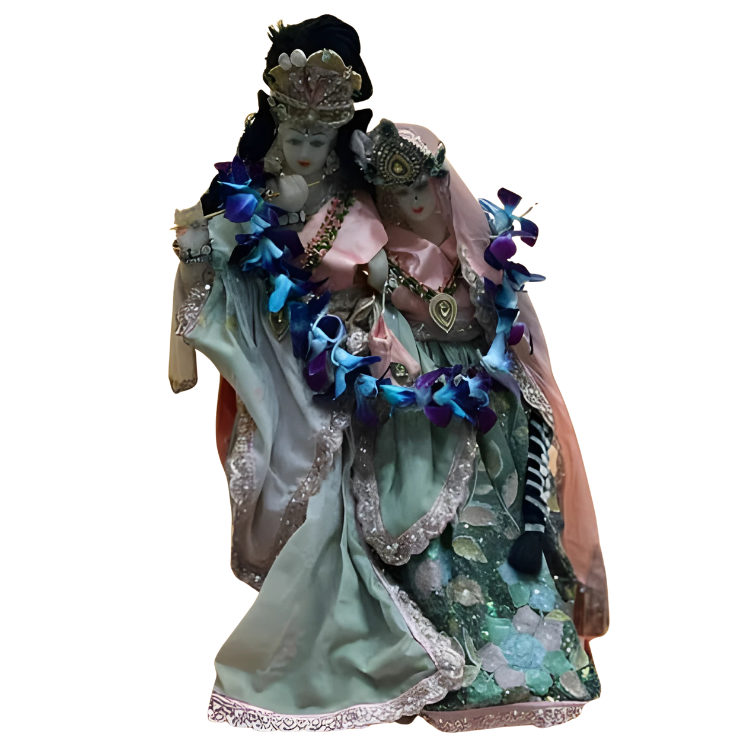 🌟 Radha Krishna (Powder blue)