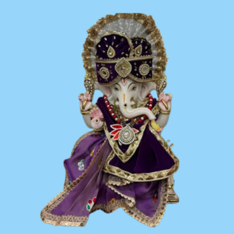 🌟 Ganesh ji (Purple)