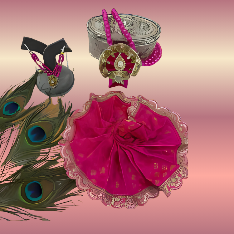 Laddu gopal (Dark Pink)