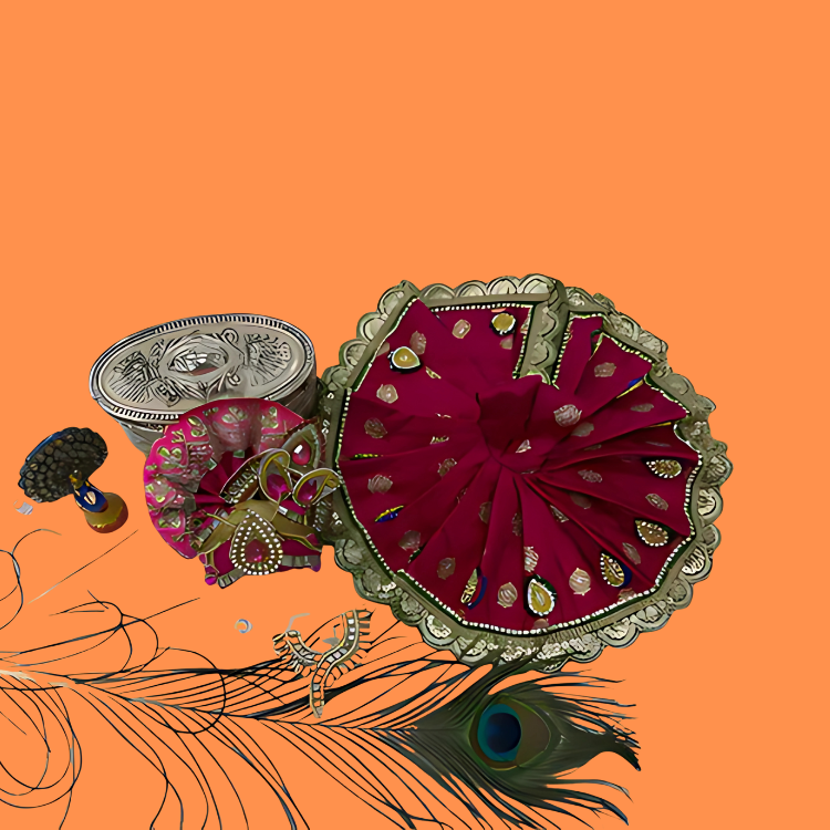 🌟 Laddu gopal ( Dark Pink)