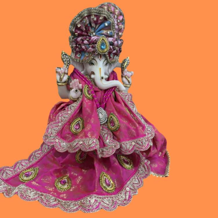🌟 Ganesh ji (Dark Pink)