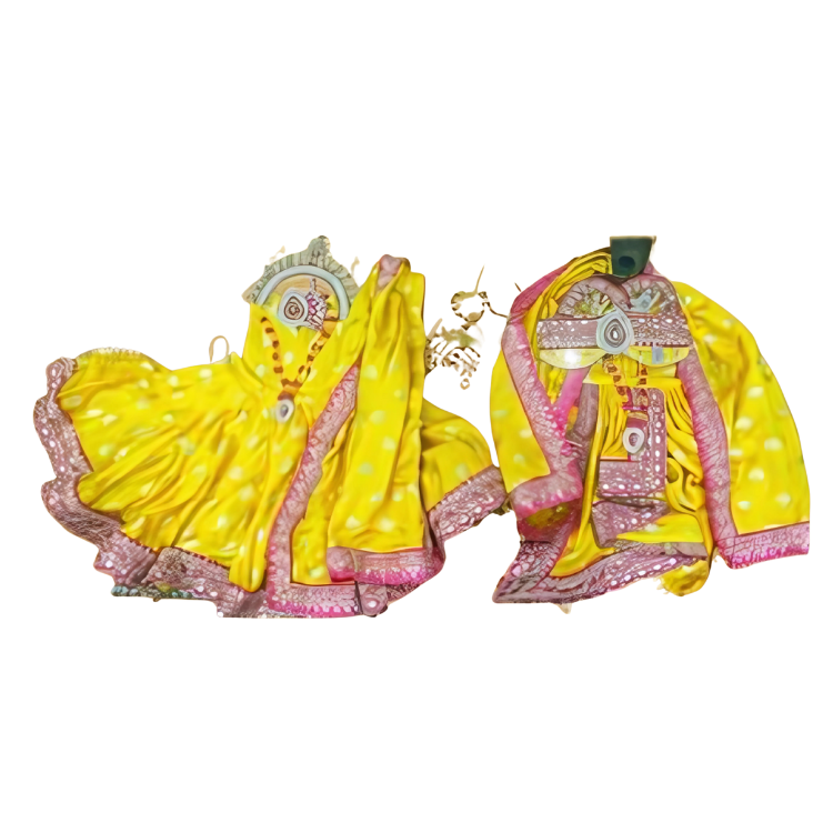 🌟 Gauri Shankar (Citrus Splash with Pink)