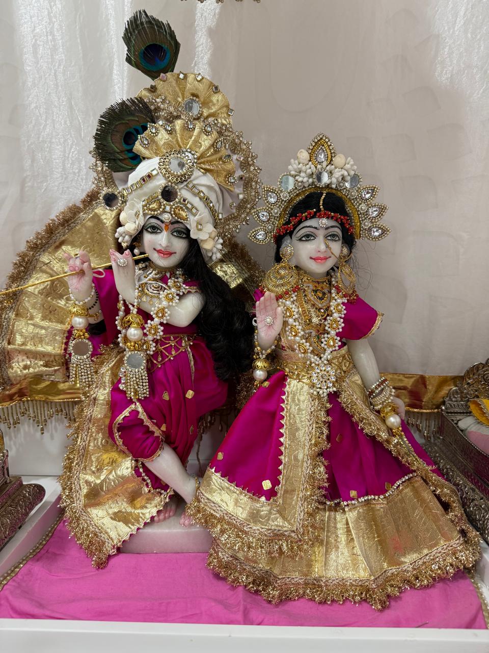 🌟 Radha Krishna Regular Poshak Set (for 14"-18")