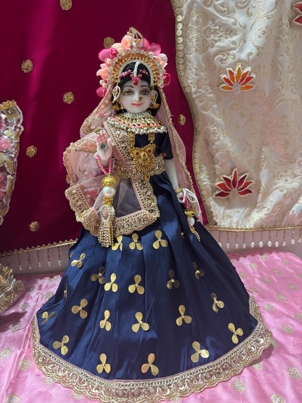 🌟 Radha Krishna Regular Poshak Set (for 14"-18")