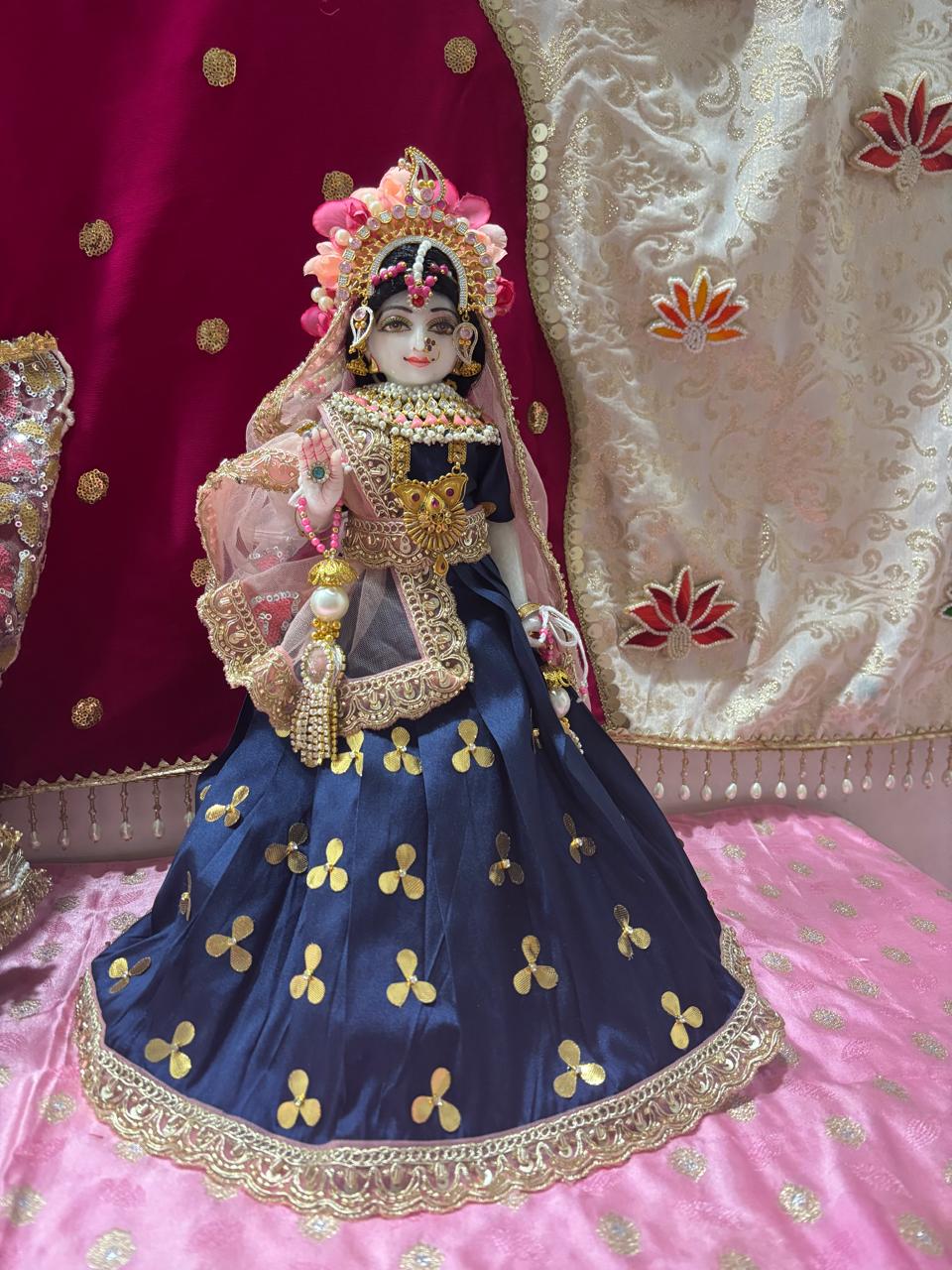 🌟 Radha Krishna Regular Poshak Set (for 14"-18")