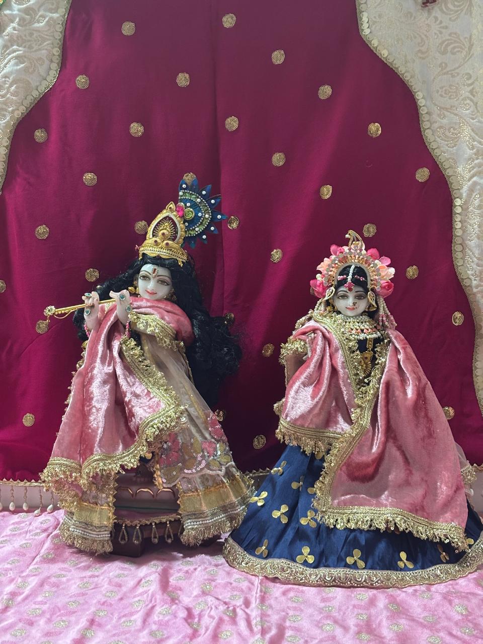 🌟 Radha Krishna Regular Poshak Set (for 14"-18")