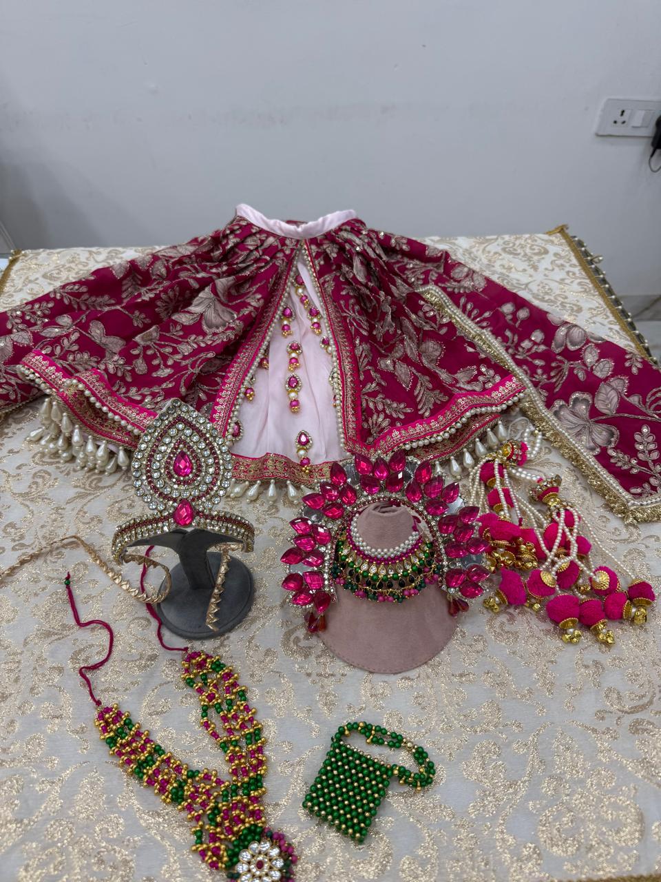 🌟 Premium Mata Rani Poshak Set