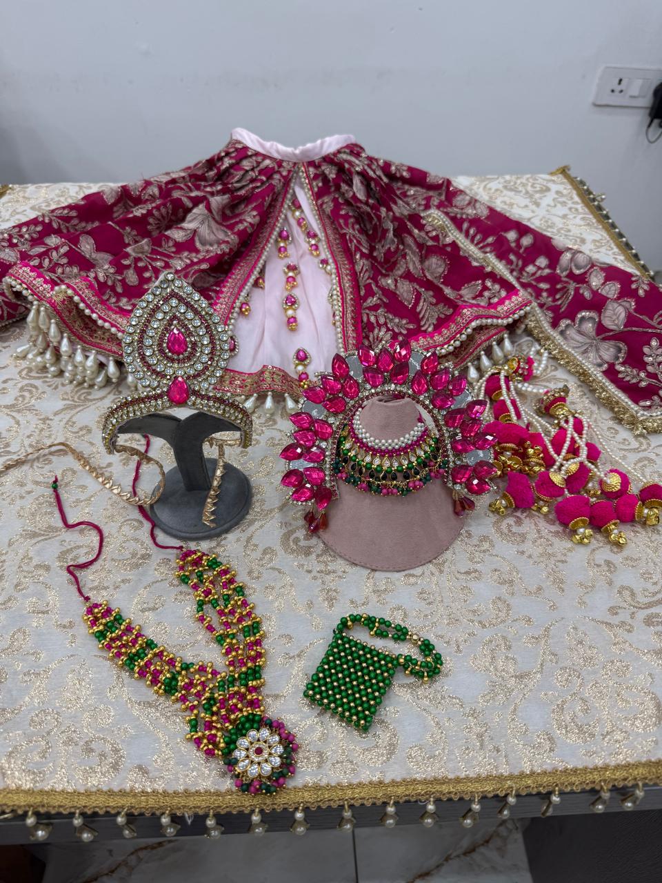 🌟 Premium Mata Rani Poshak Set