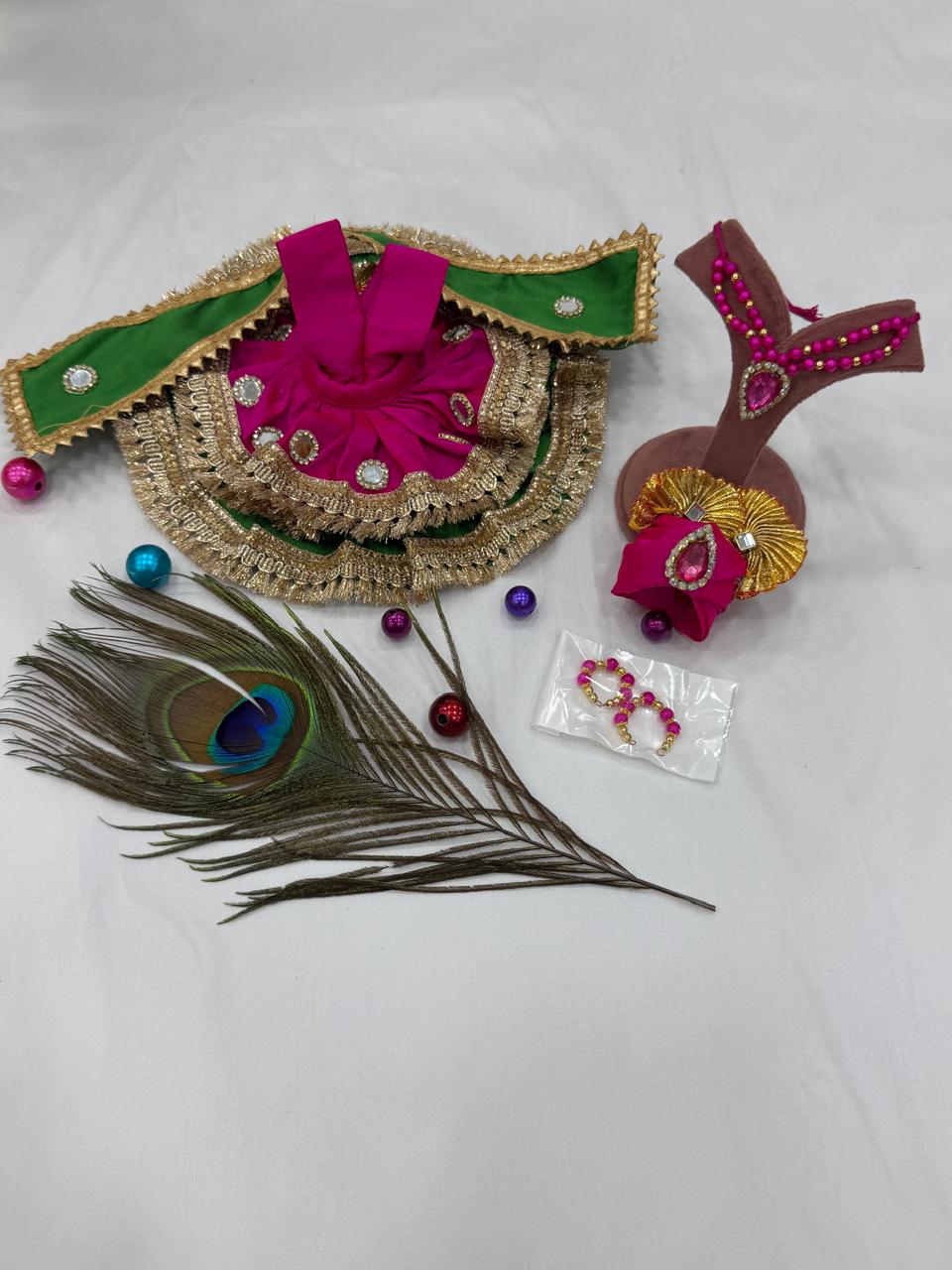 Premium Pure Cotton Laddu Gopal Ji Poshak