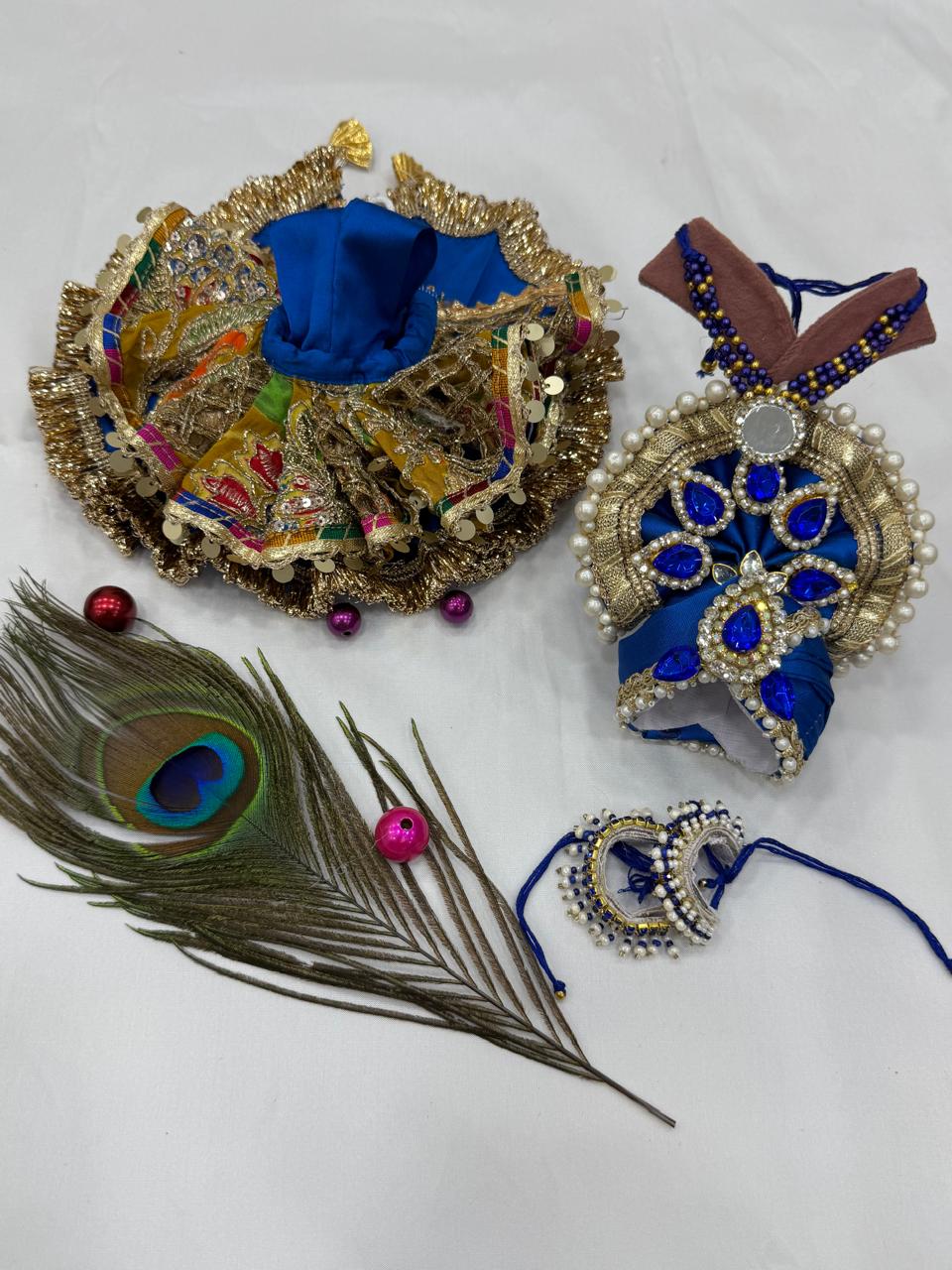 Premium Pure Cotton Laddu Gopal Ji Poshak