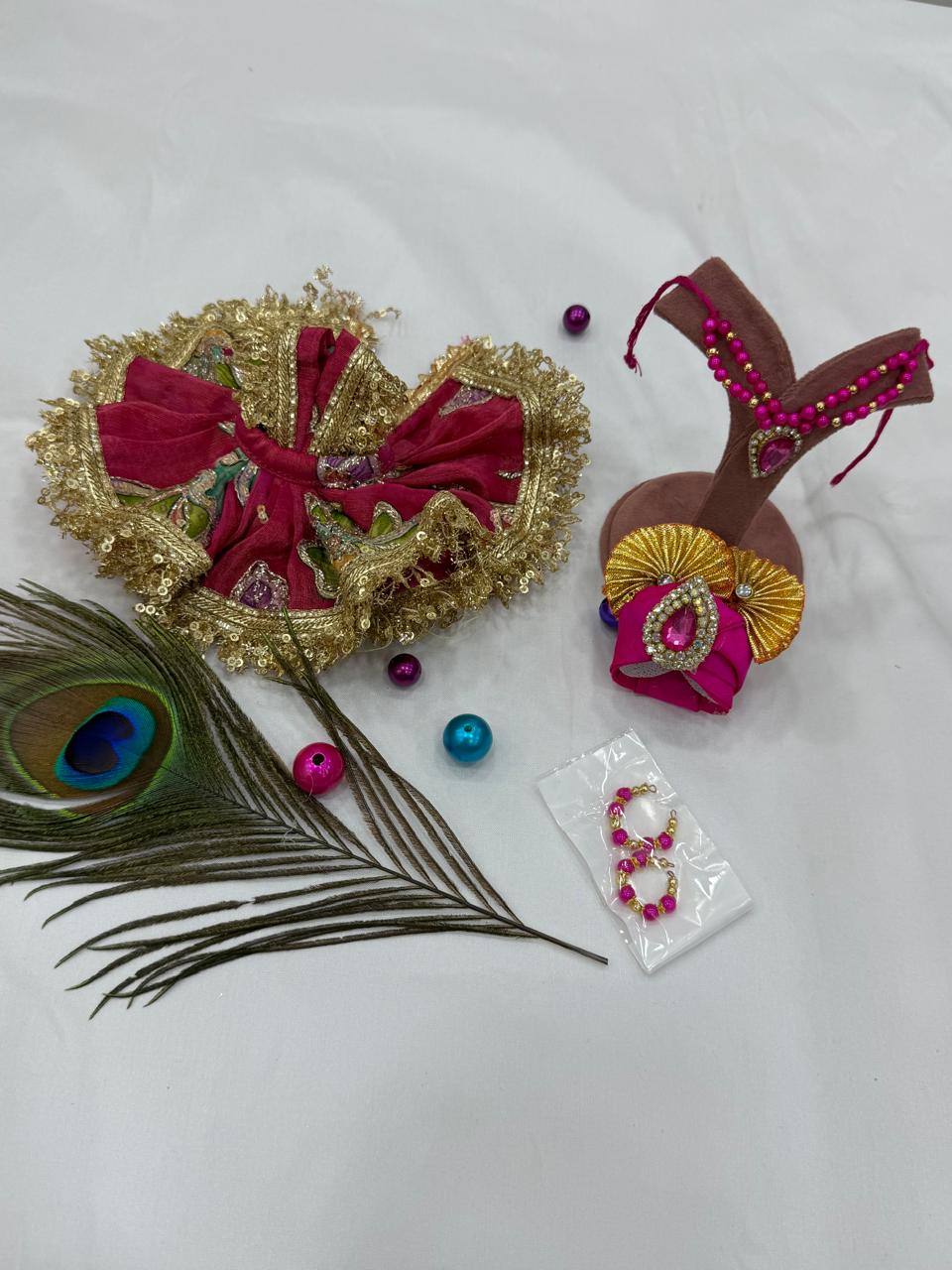 Premium Pure Cotton Laddu Gopal Ji Poshak