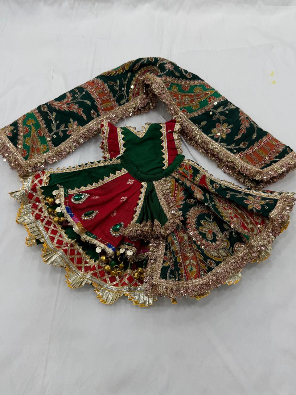 Mata Rani Poshak Set || 6 Inch