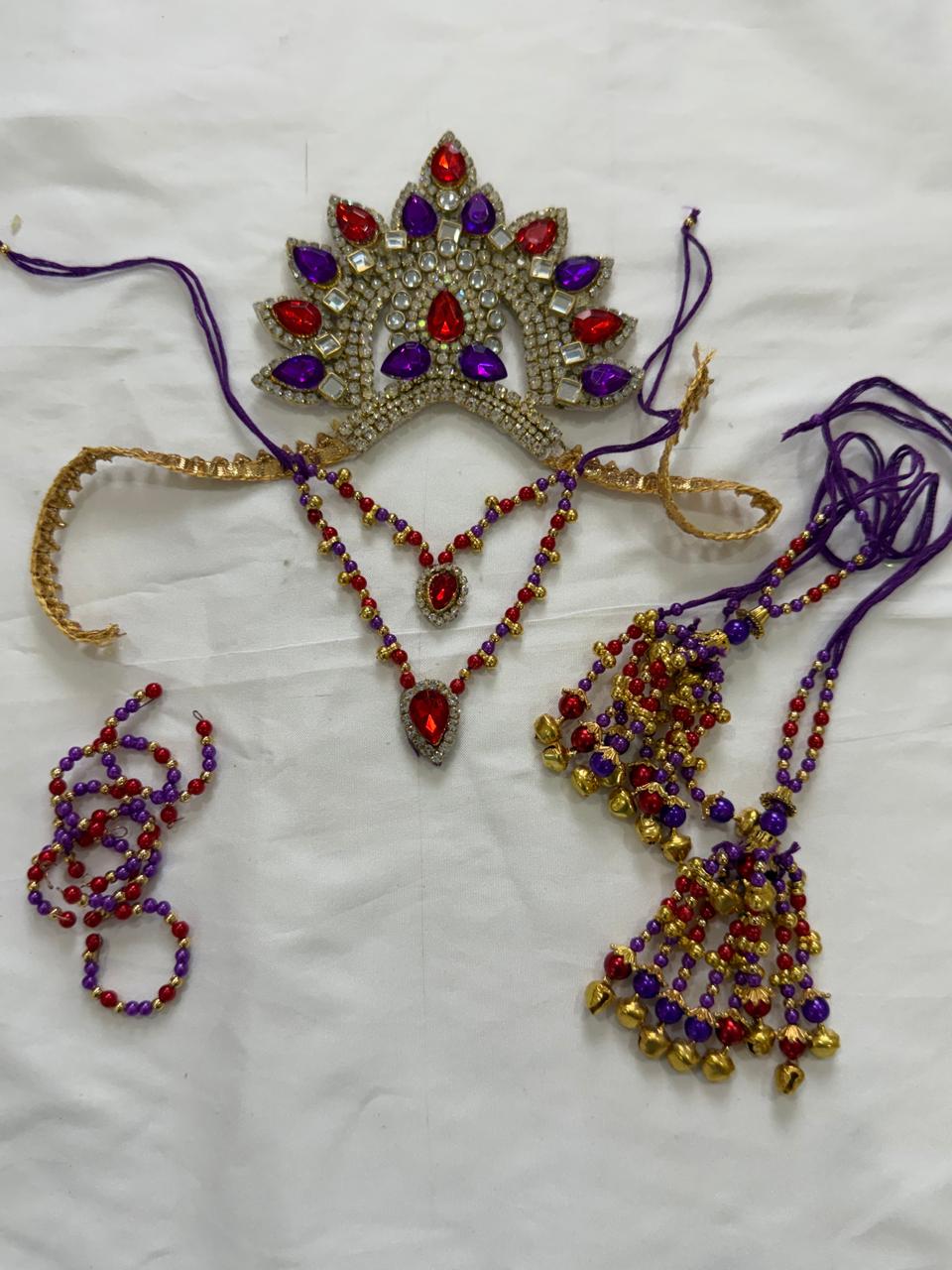 Mata Rani Poshak Set || 6 Inch
