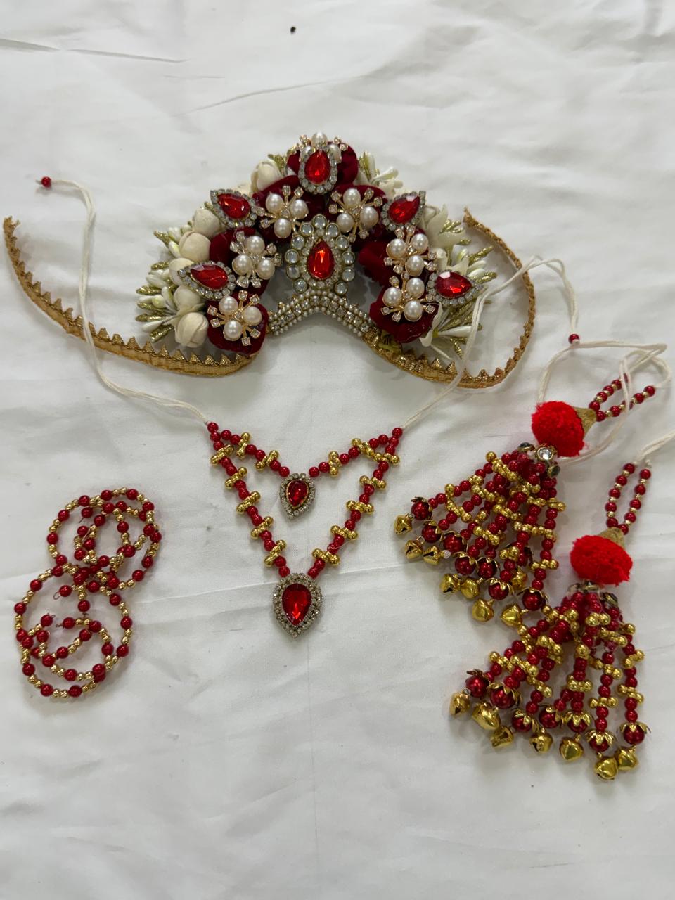 🌟 Premium Mata Rani Poshak Set