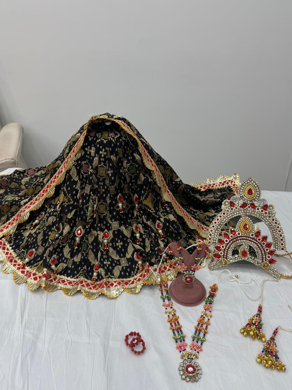 🌟 Premium Mata Rani Poshak Set