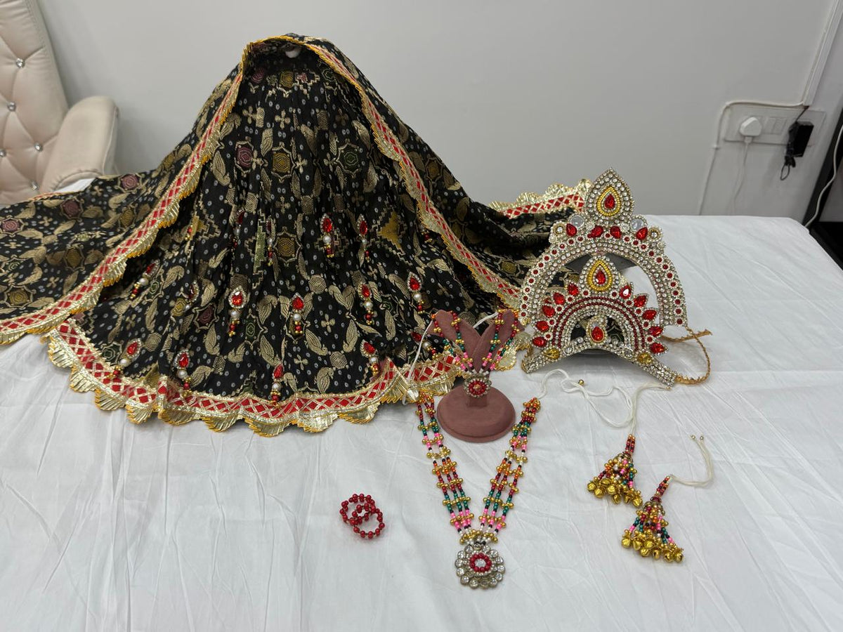 🌟 Premium Mata Rani Poshak Set