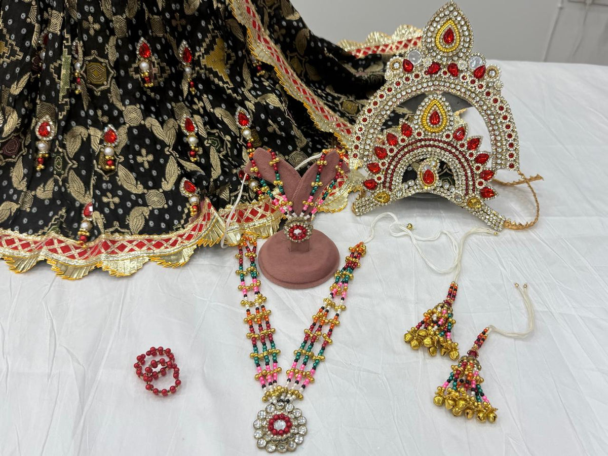 🌟 Premium Mata Rani Poshak Set