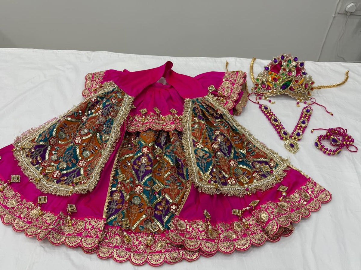 🌟 Premium Mata Rani Poshak Set