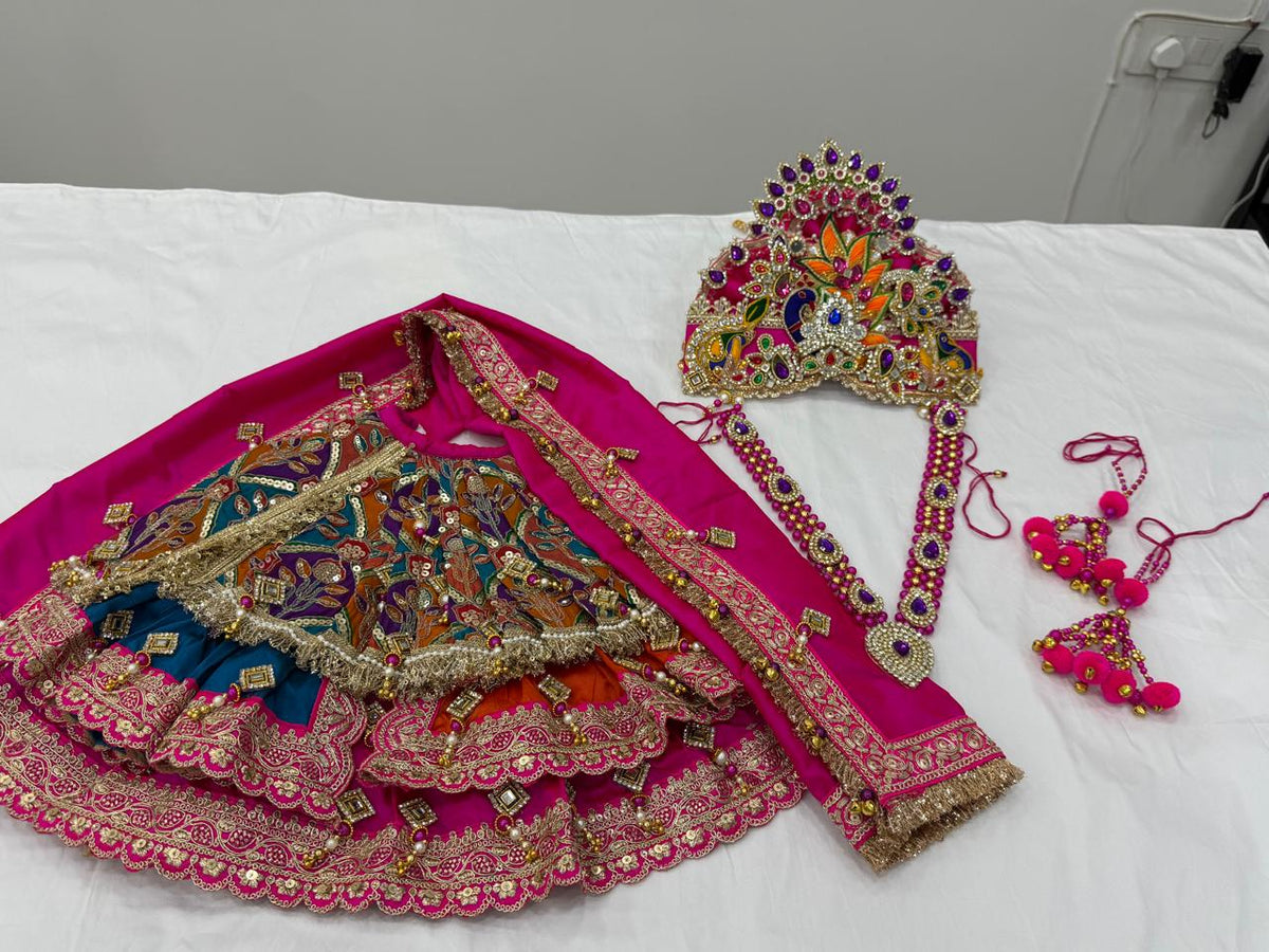 🌟 Premium Mata Rani Poshak Set