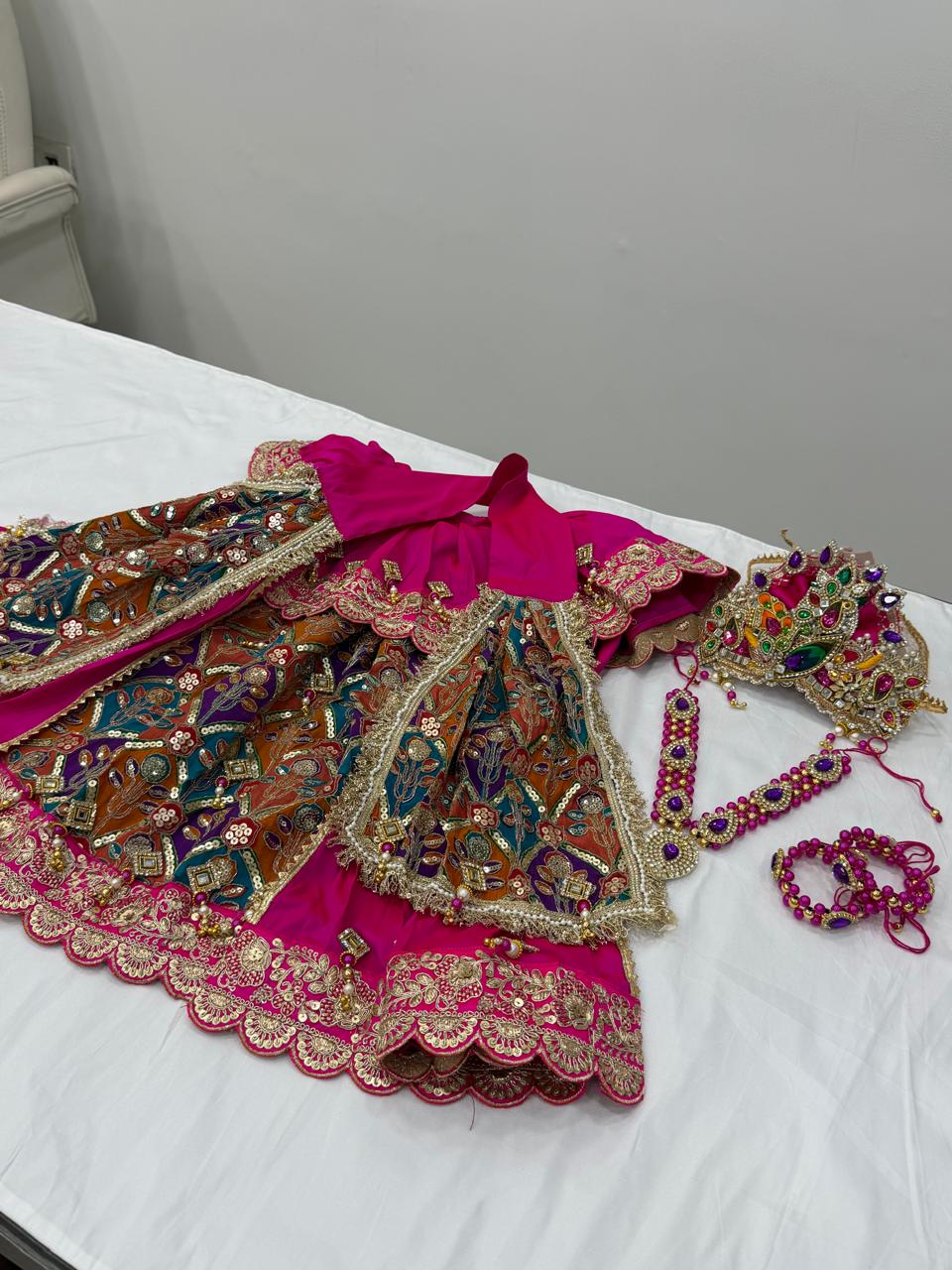 🌟 Premium Mata Rani Poshak Set