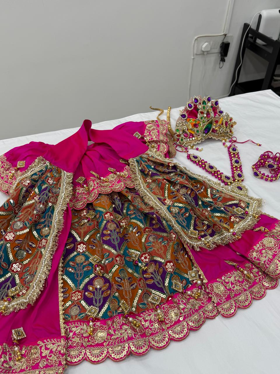 🌟 Premium Mata Rani Poshak Set