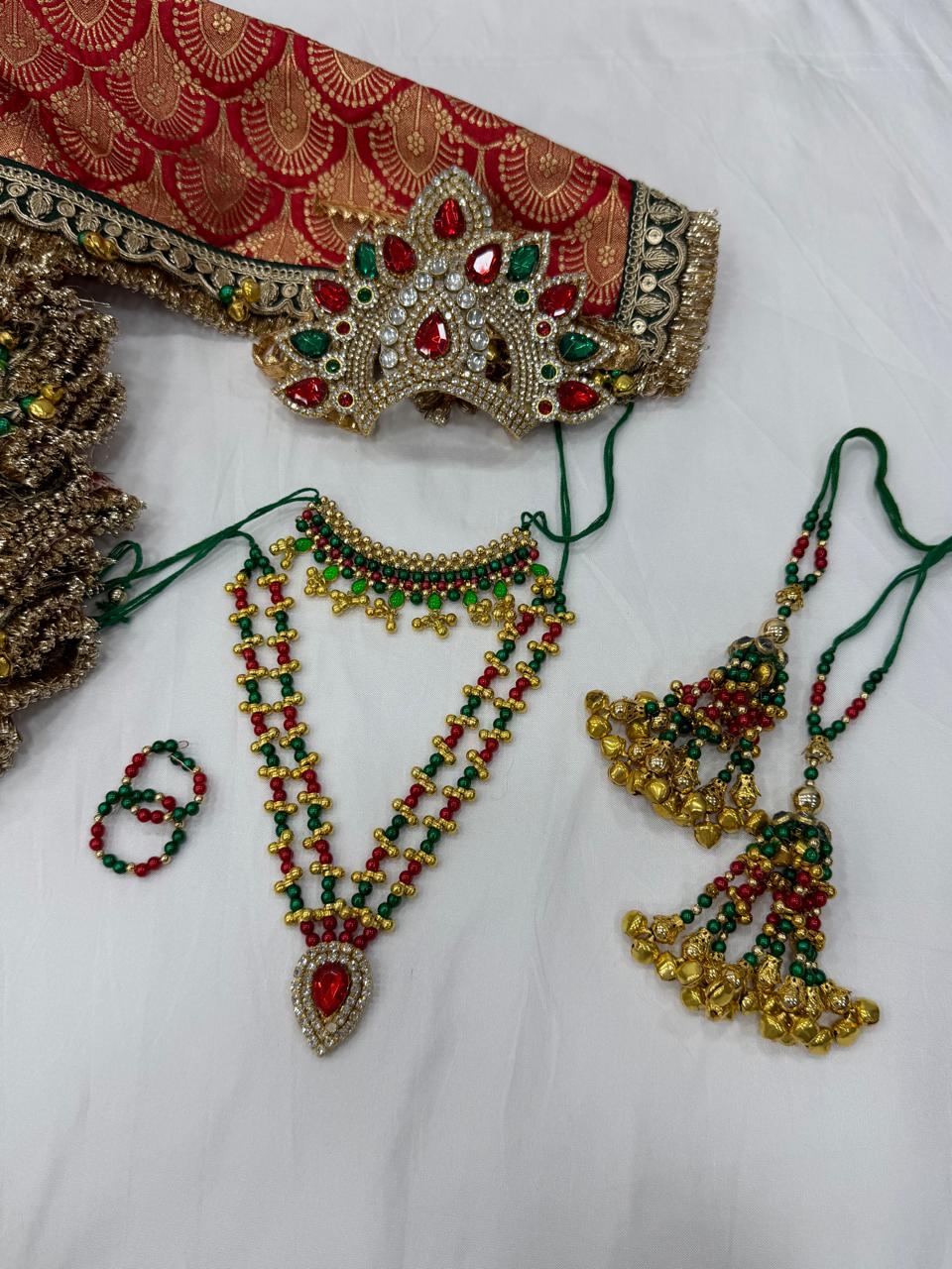 🌟 Premium Mata Rani Poshak Set