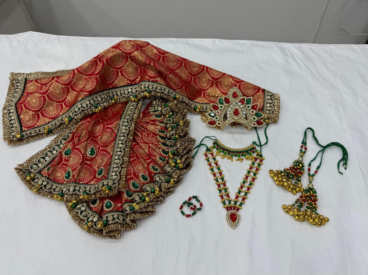 🌟 Premium Mata Rani Poshak Set