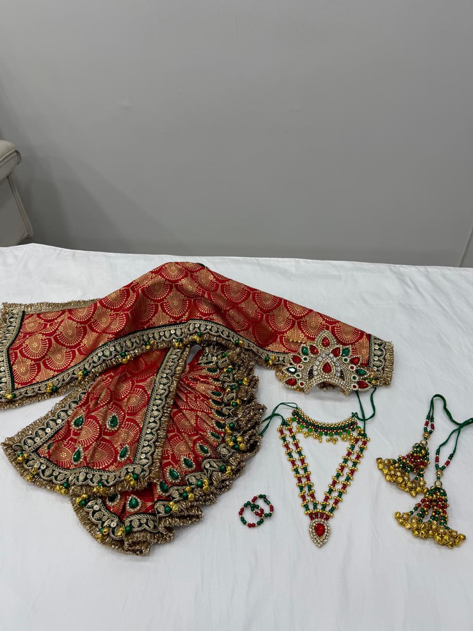 🌟 Premium Mata Rani Poshak Set