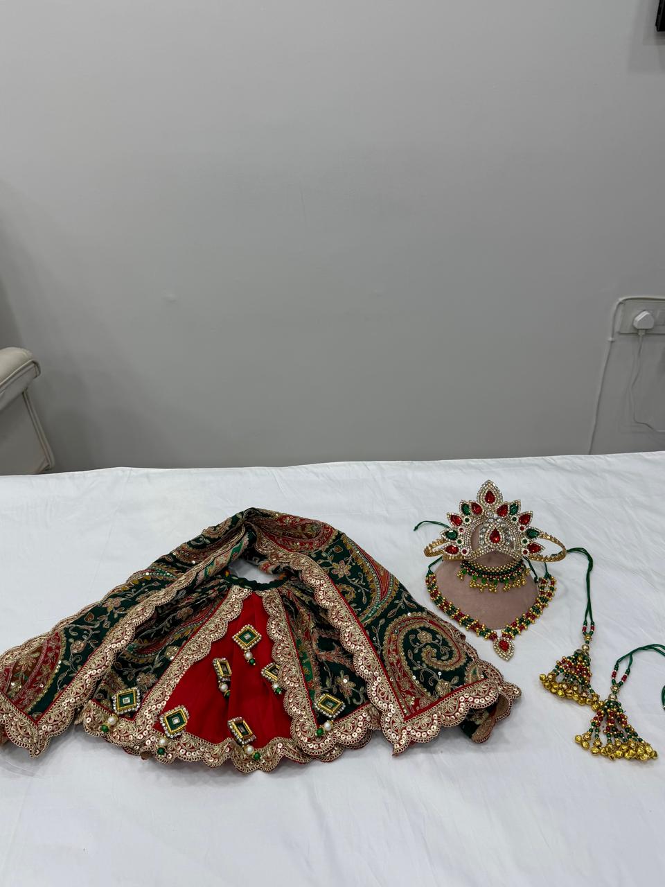 🌟 Premium Mata Rani Poshak Set