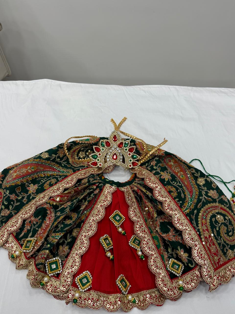 🌟 Premium Mata Rani Poshak Set