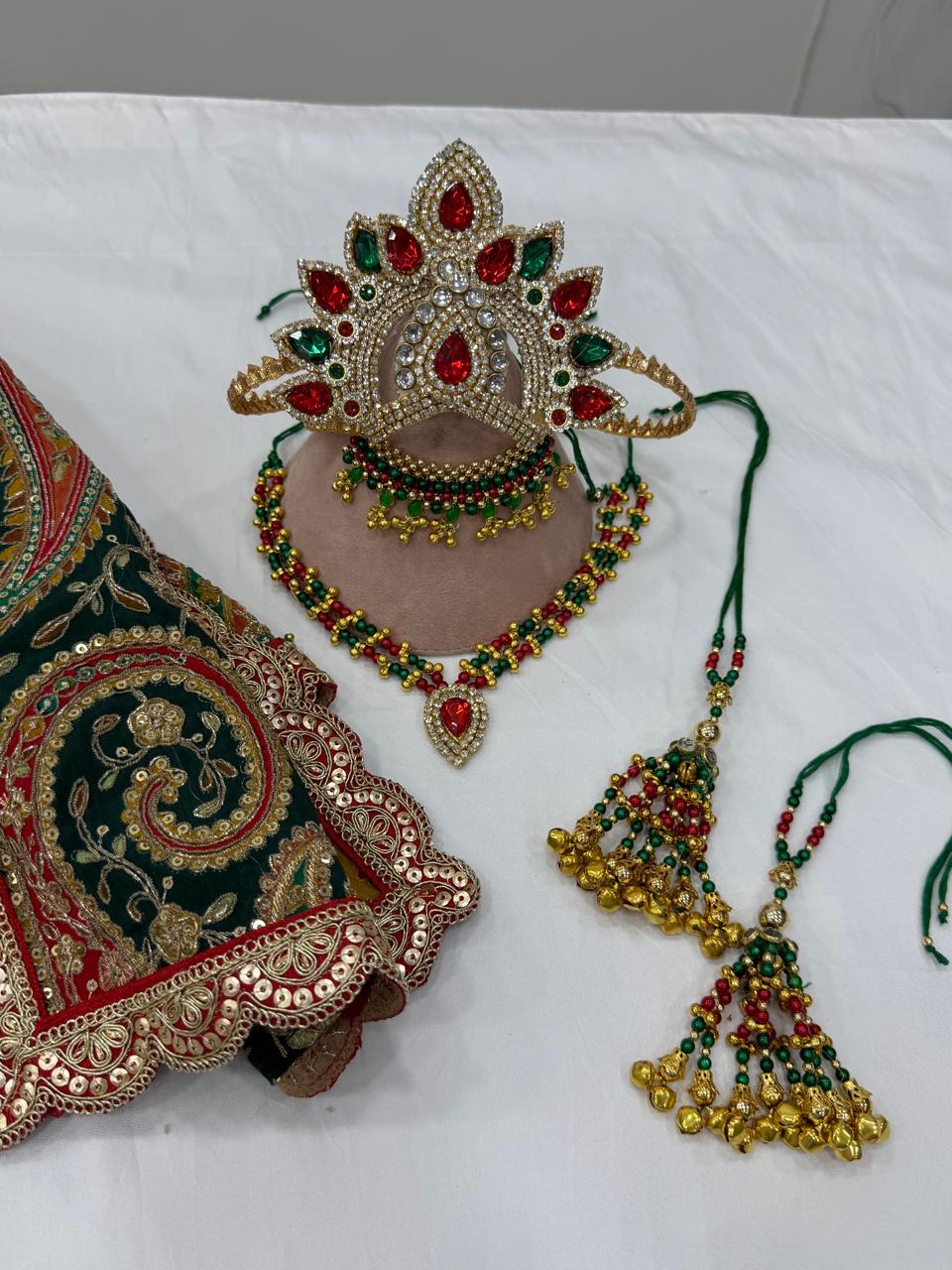 🌟 Premium Mata Rani Poshak Set