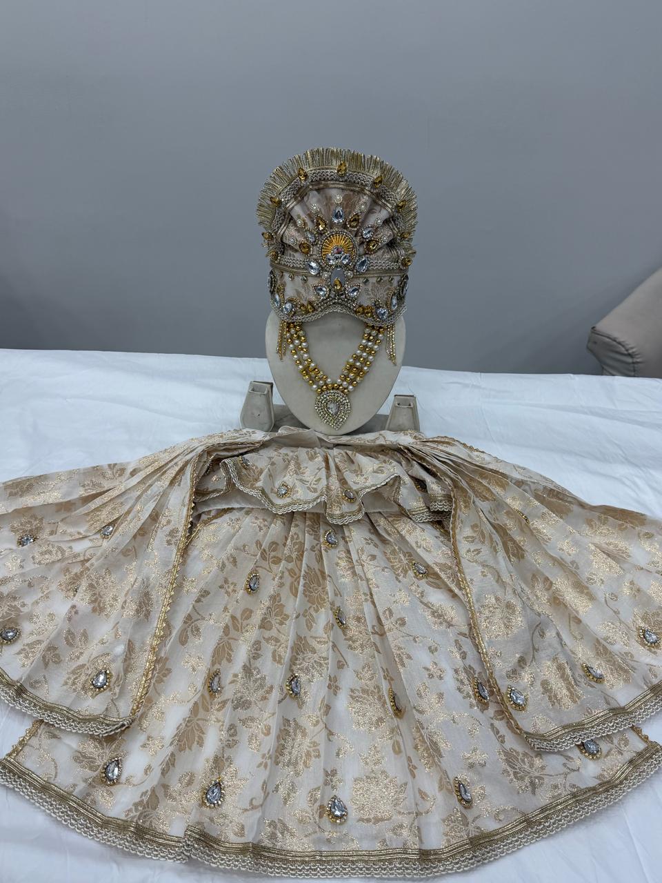 Ganesh Ji Poshak with Matching Shringar – Premium Designer Collection