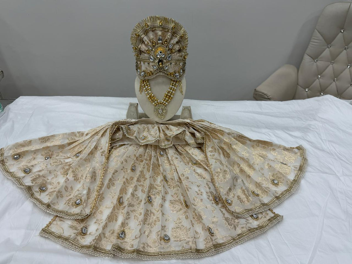 Ganesh Ji Poshak with Matching Shringar – Premium Designer Collection