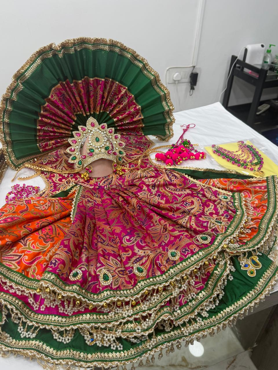 🌟 Premium Mata Rani Poshak Set