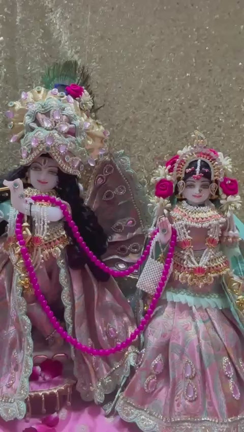 Load video: 🌟 Radha Krishna (Pink colour)
