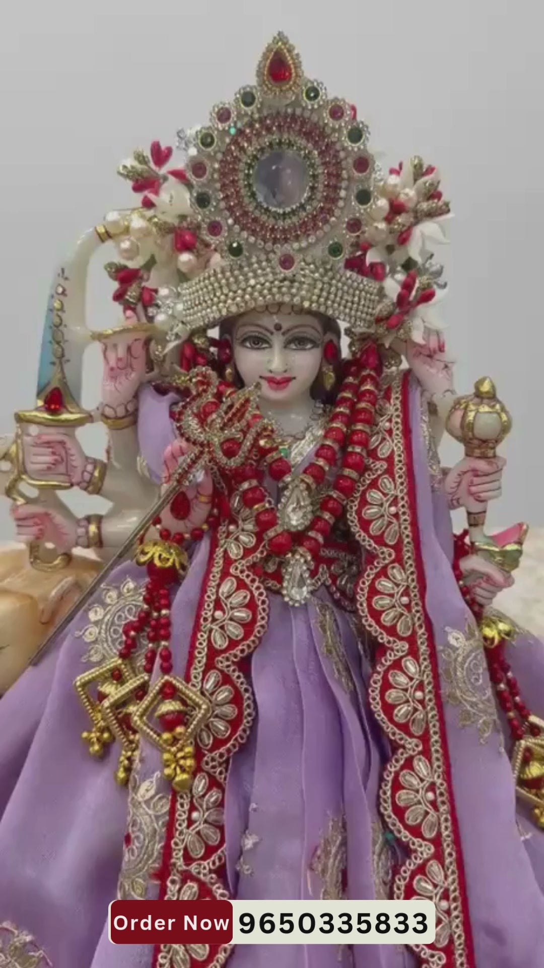 Load video: 🌟 Mata Rani Poshak Set