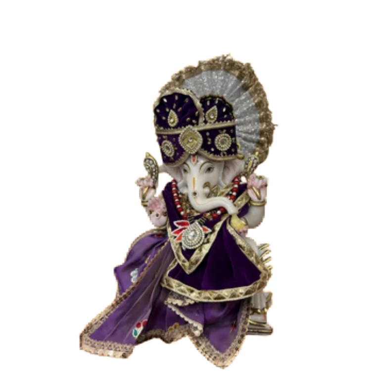 🌟 Ganesh ji (Purple)