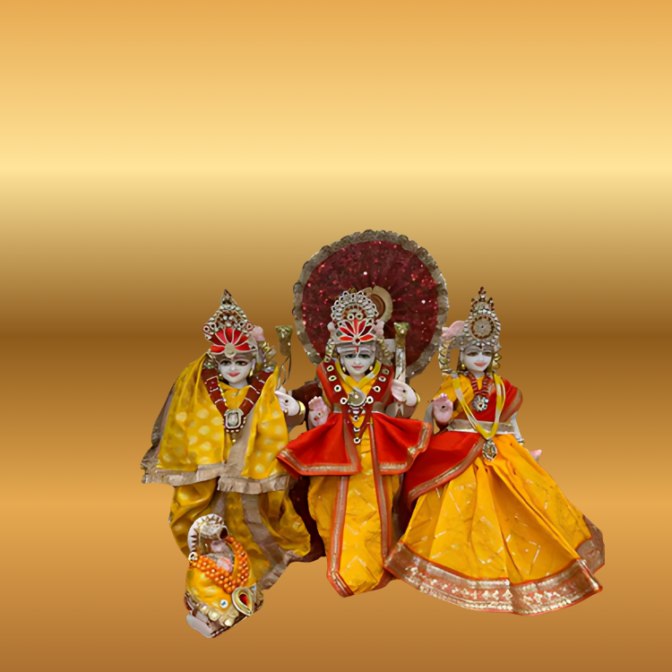 🌟 Ram Darbar (Yellow & Orange)