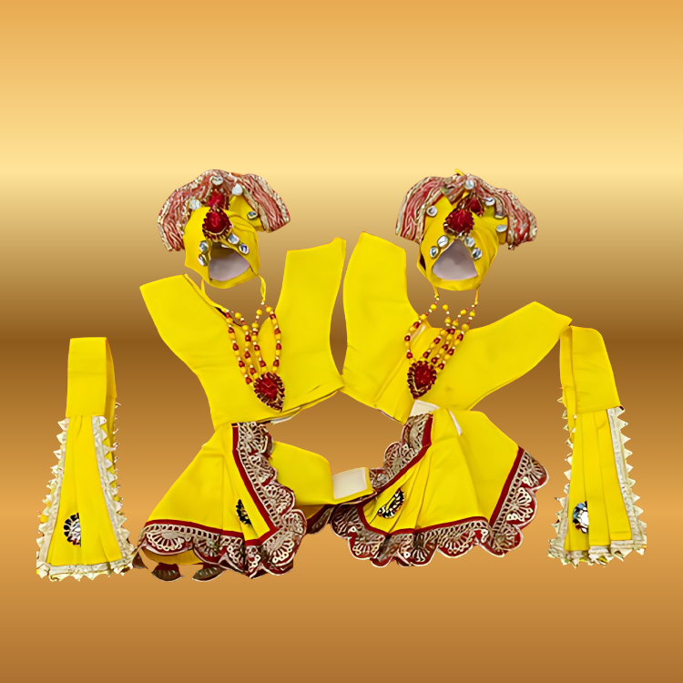 🌟 Gaur Nitai Ji (Yellow)